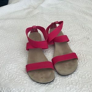 Charleston Shoe Co. pink sandals